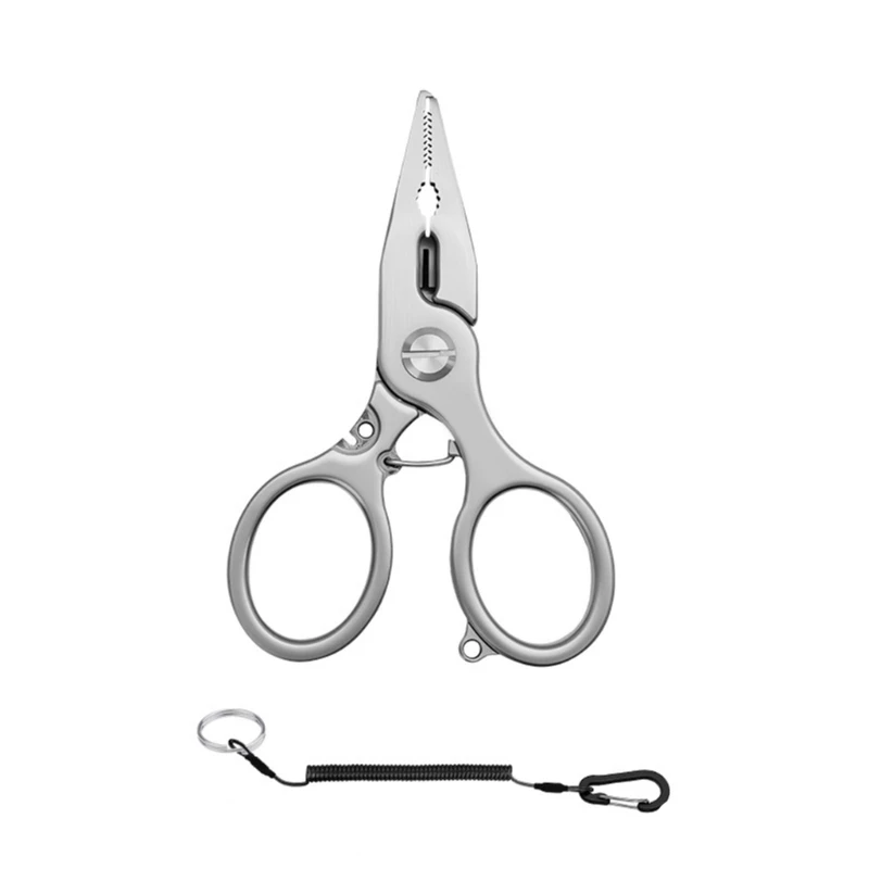 

Fishing Multitool Stainless Fishing Pliers Fishing Line Cutter Rings Openers Multifunctional Hook Remover Fishing Tackle