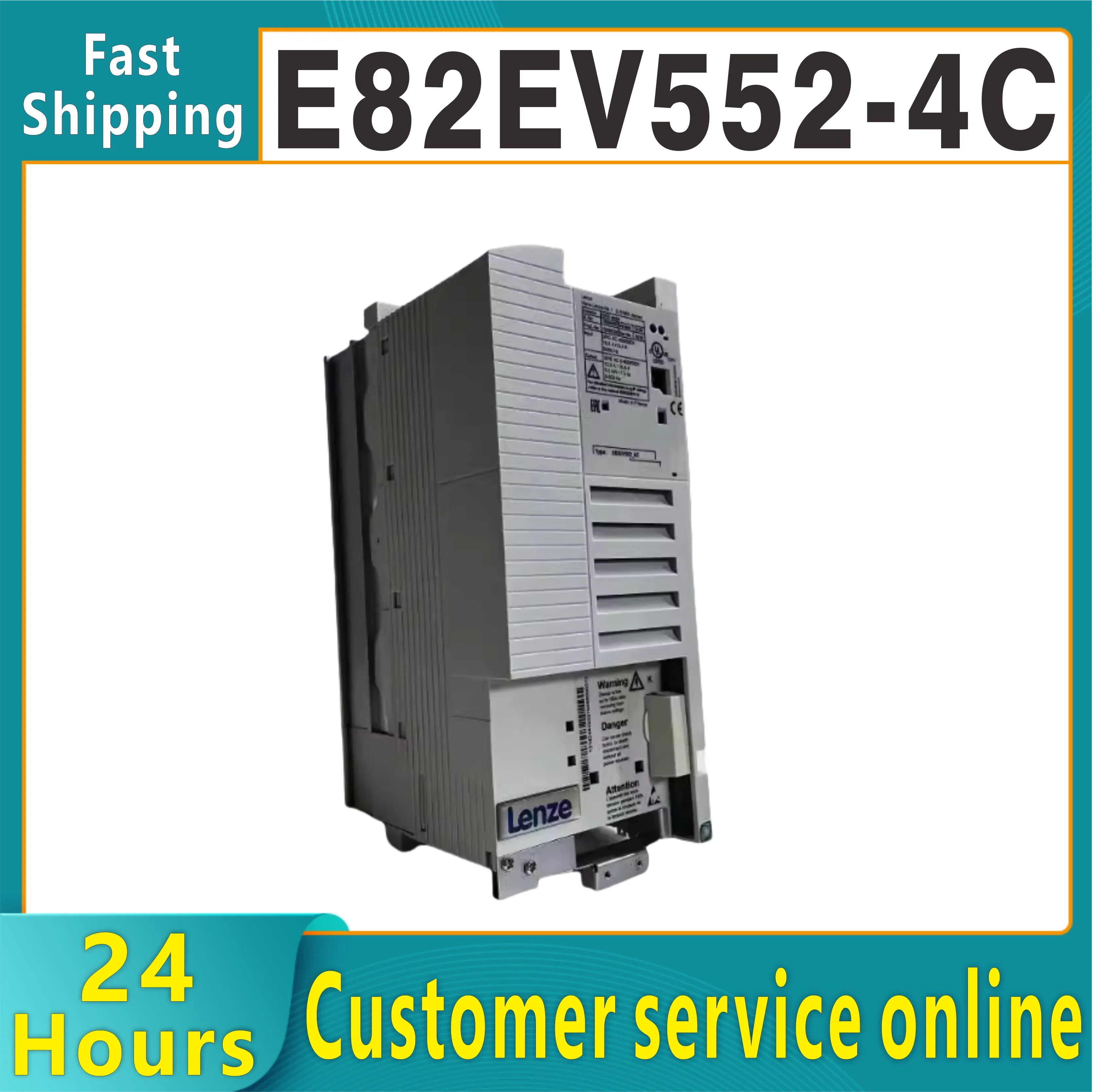 

Original 8200 series frequency converter E82EV552-4C three-phase 5.5KW 380V