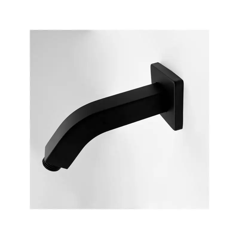 

Квадратный кронштейн для душа с фланцем, коническая резьба NPT 1/2 дюйма, настенный удлинитель для тропического душа для улучшенного принятия душа