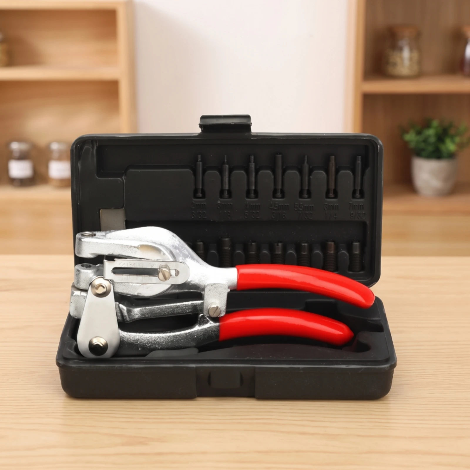 Hole Punch Plier Heavy Duty Pu - Leatherwork Or Leathercraft ulasan dan harga