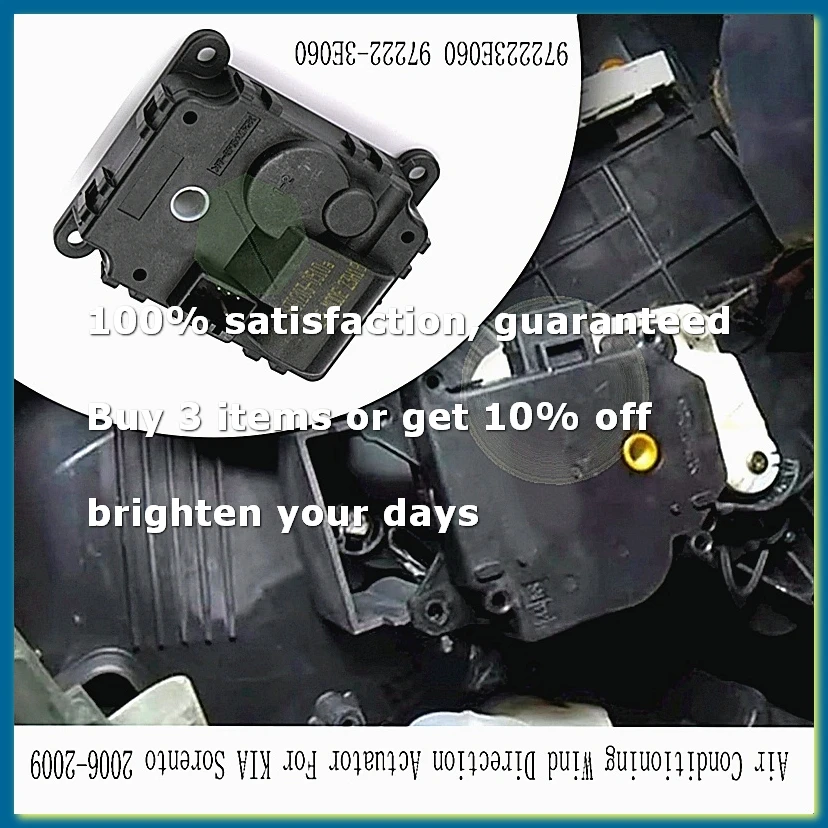 972223E060 Air Conditioning Wind Direction Actuator A/C Heater Controls Mode for 2006-2009 97222-3E060