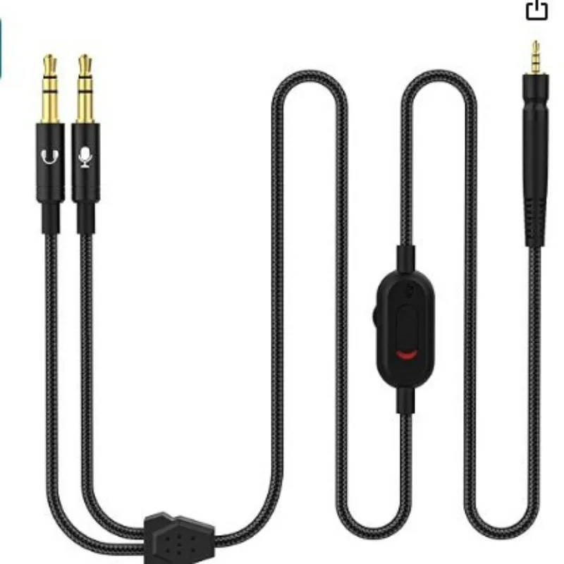 Geeignet für Sennheiser Game Zero/Game ONE/GSP500/GSP600/GSP350/PC37X/PC373 GSP Computerversion Kopfhörerkabel