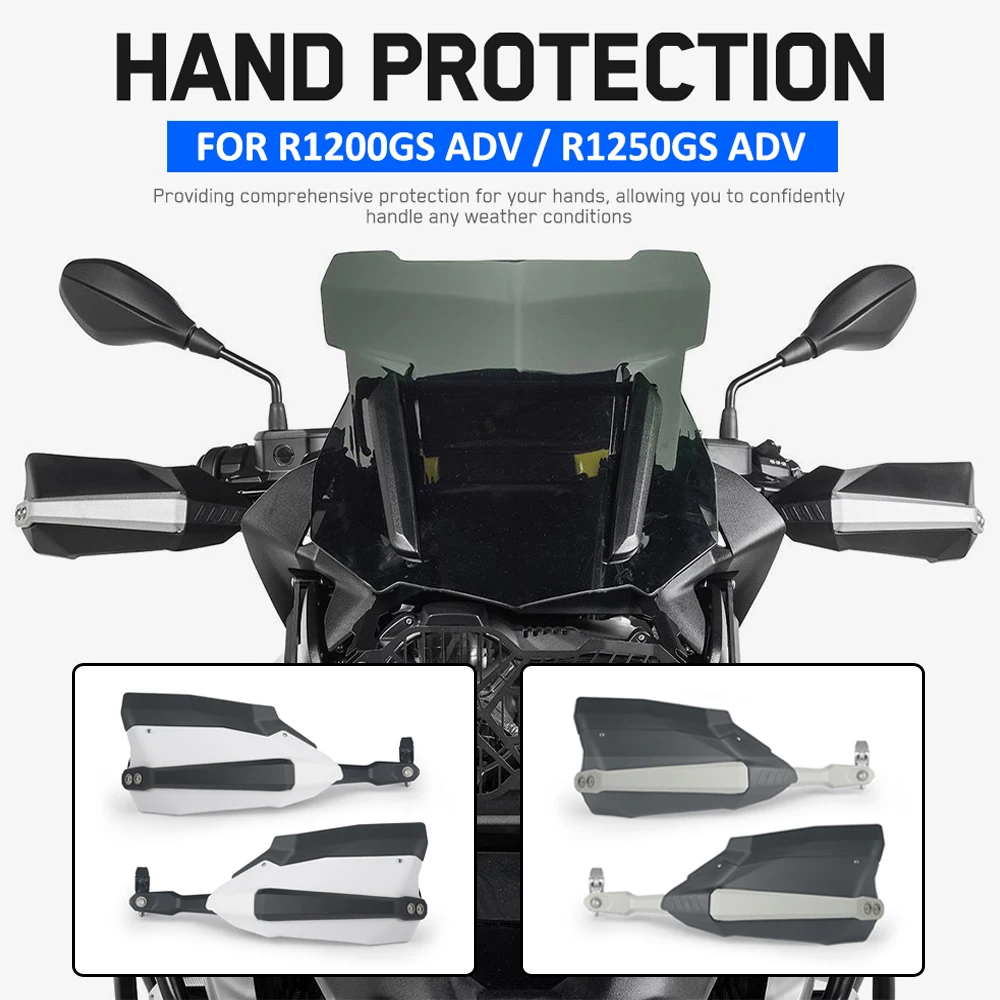 

For BMW R1200GS R 1250 GS R1250GS ADV Adventure Motorcycle Hand Guard Wind Deflector Handlebar Handguard Protector Brush Bar kit