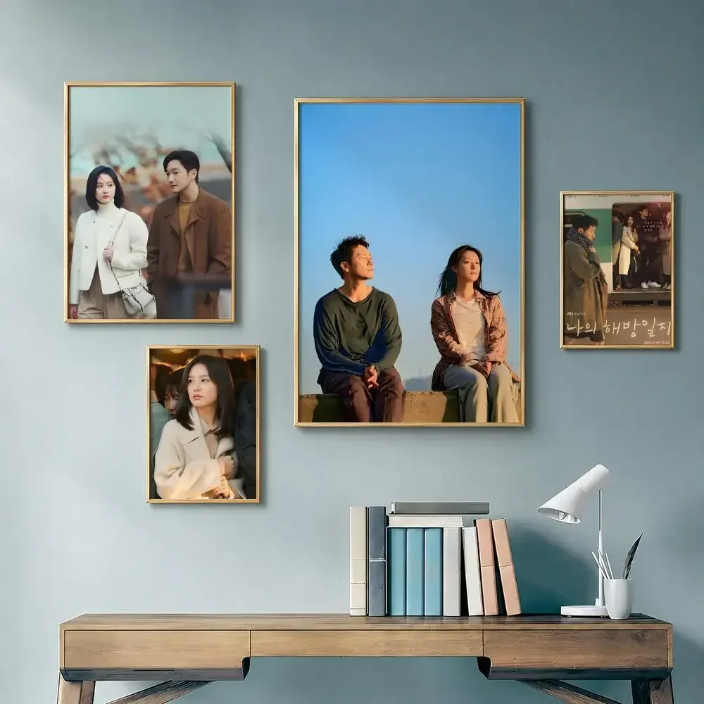 Popular Drama M-My Liberation DiaryS Poster Vintage Retro Anime Poster Stickers Peel and Stick Wall Art Home Decor