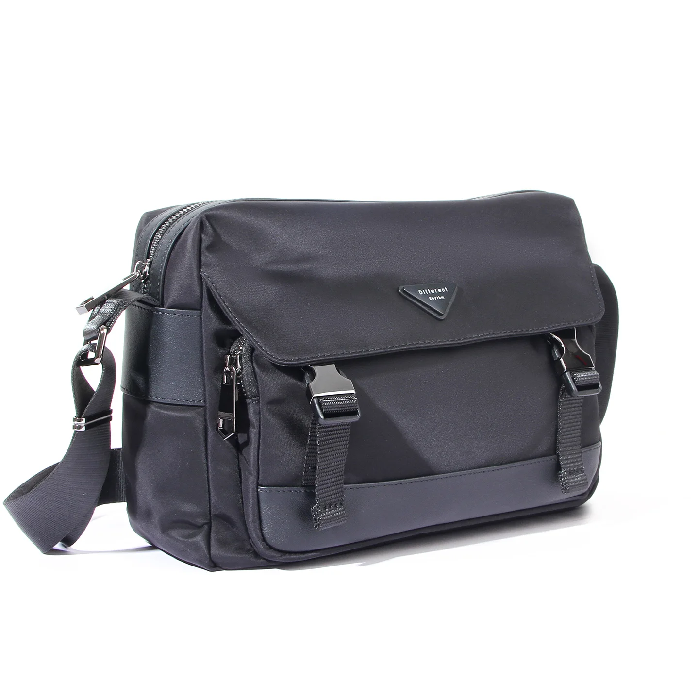 

Мужская нейлоновая сумка на одно плечо из ткани быка, новинка 2025, пригородная сумка, горизонтальная, большая, Capaci10, повседневная, молодежная