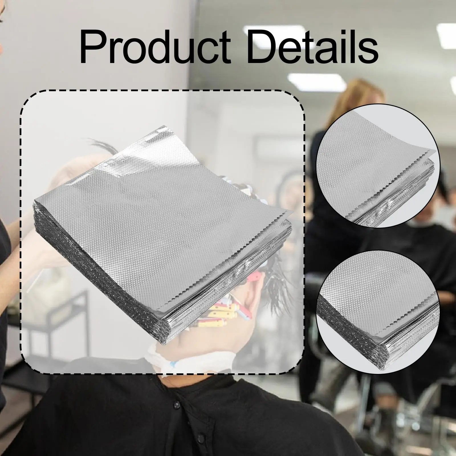 

300 штук фольги для волос, универсальные инструменты для салонной укладки, бумажные листы для окрашивания волос