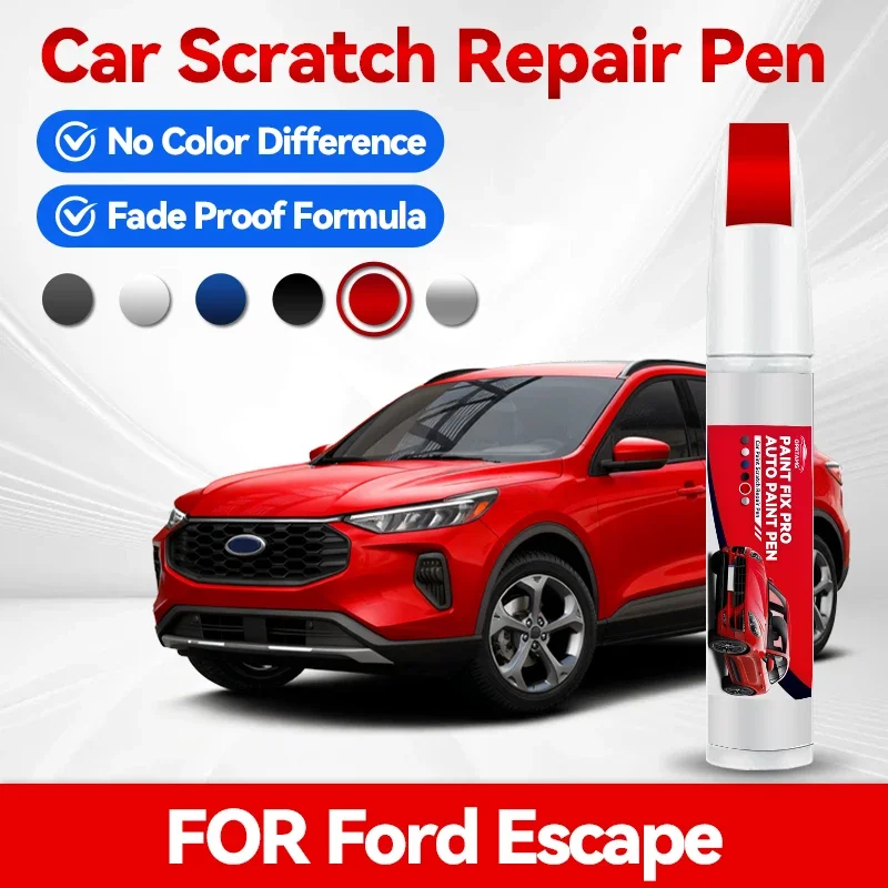 

Ремонтный карандаш для подкраски царапин Ford Escape 2001-2025 U1 U2 U3 C2, аксессуар для авто, черный