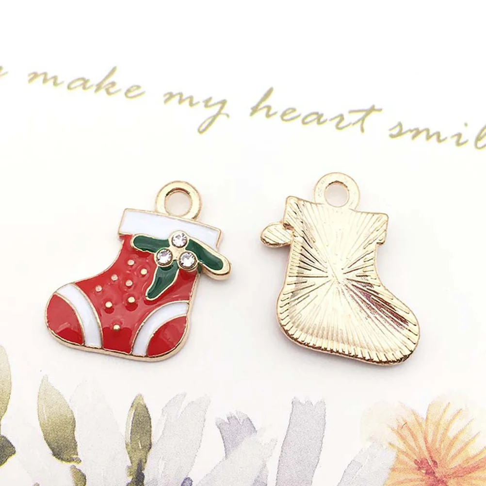 

24Pcs Alloy Christmas Pendants Xmas DIY Pendants Jewelry Making Accessories Xmas Jewelry Accessories DIY Pendant