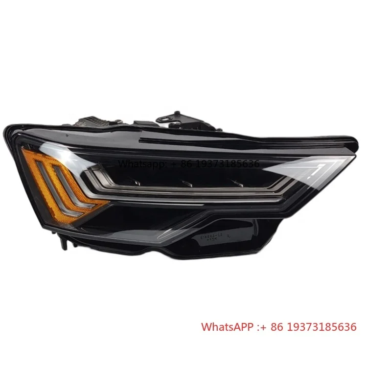 

Upgraded Auto Lighting System Full LED Headlight Car for Audi A6 USA C8 2018 -2021 Front Headlight Lighting Systems Headlamps