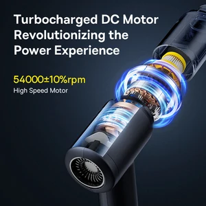 مكنسة كهربائية لاسلكية للسيارة Baseus، مسدس هواء للسيارة، جهاز تنظيف محمول قوي، منظف لاسلكي للسيارات أعلى 9 مبيعات للأجهزة الإلكترونية الرخيصة - رقم 4