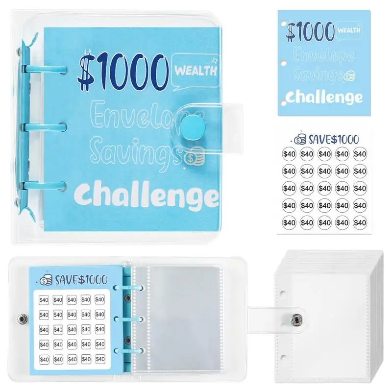 

Saving Envelope Challenge 25 Envelopes Savings Challenge Book Fun And Easy Way 1000 Cash Saving Planner Receipts And Bills