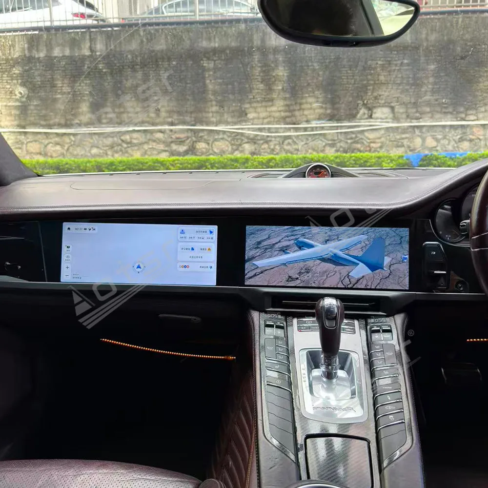 

Double 12.3 Inch Android 13 For Porsche Panamera old to new right-hand drive 2010-2016 Gps Navigation Carplay Car Radio