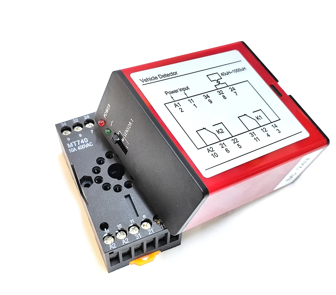 

Одноканальный индуктивный датчик DLD-110 для систем контроля проезда и платных въездов на парковках