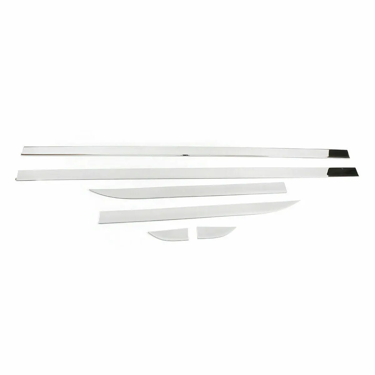 6pcs side door trim moulding bar protector Fits for LR Defender 110 2020 2021 22 23