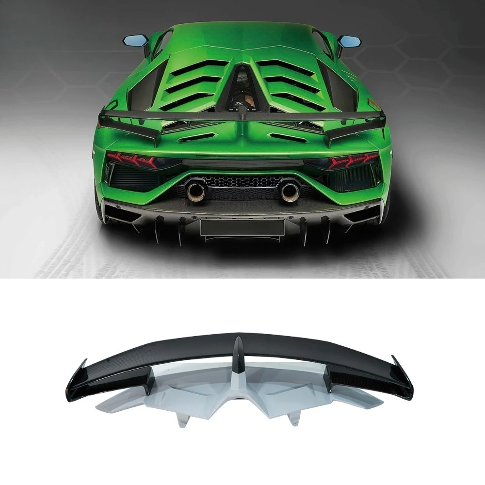 

For Aventador LP700 LP720 LP750 Carbon Fiber Rear Spoiler High Quality Car Bumpers Exterior Accessories