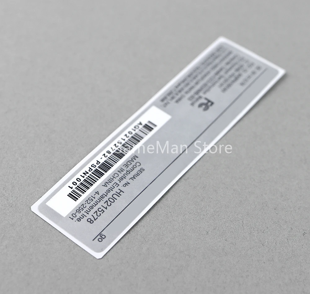 PSP GO 게임 콘솔용 교체 스티커, 쉘 후면 커버 케이스 스티커 라벨, 10 개