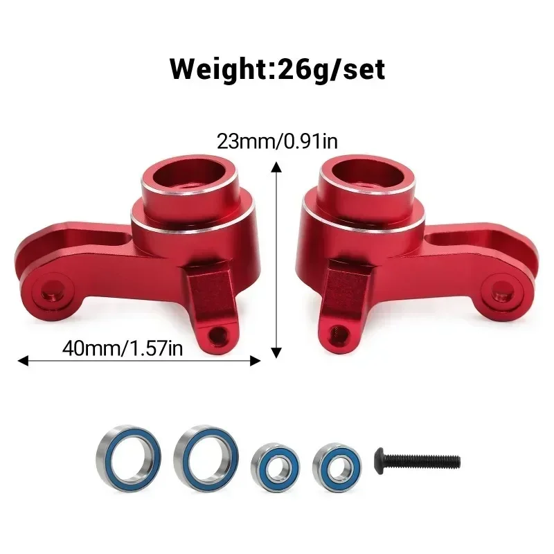 كتل التوجيه المعدنية كعب المحور الناقلات 10734 10751 ل TRXS Mini Maxx Mini XRT شاحنة كبيرة ترقية أجزاء الملحقات #3