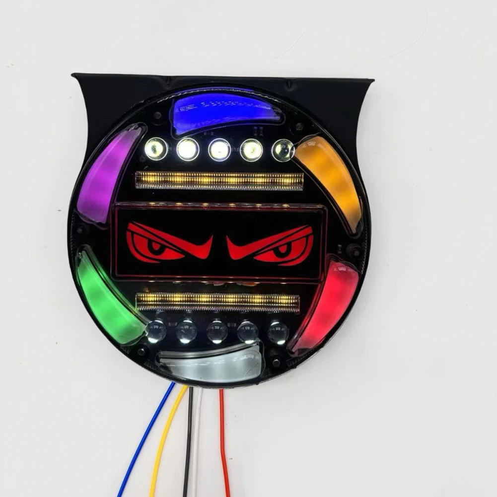 RGB 24V Truck Lights 24v Truck Side Lights RGB Waterproof Lights Easy Installation Lights High Visibility Truck Lights