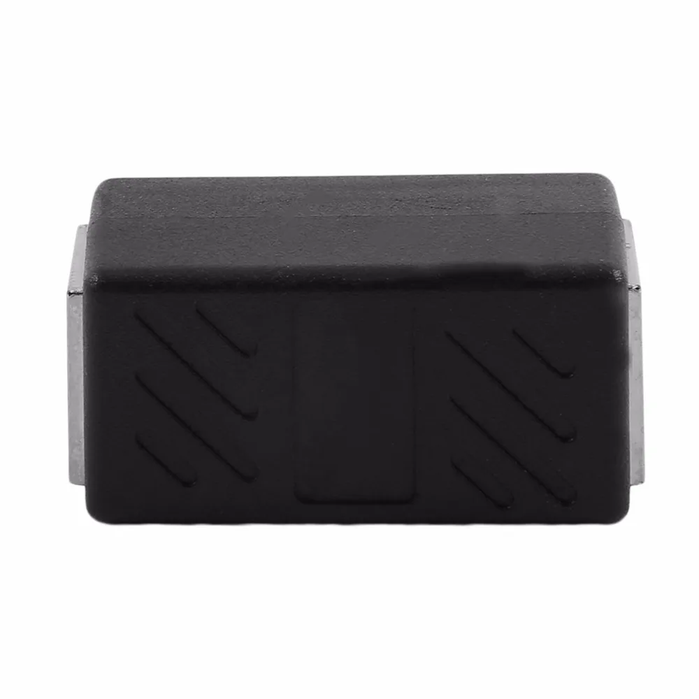 Conversor de extensão do cabo dos ethernet do extensor rj45 do conector do lan da rede fêmea do extensor do acoplador rj45