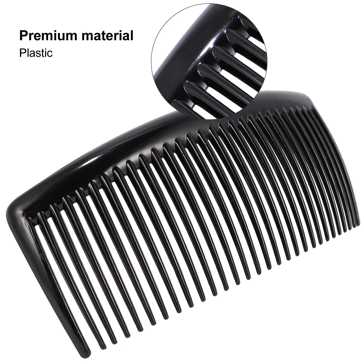 

24Pcs Plastic Hair Styling Combs Small Side Teeth Portable Combs for Elegant Hairstyles Women Plastic Comb