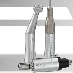 COXO 235-M SET-4 Dental External Water Low Speed Handpiece with Contra Angle/air Motor/straight Handpiece Dental Instruments