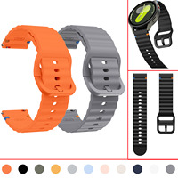 Sports Rubber Strap For NORTH EDGE APACHE-46 Silicone Soft Watchband Belt Replacement Accessories
