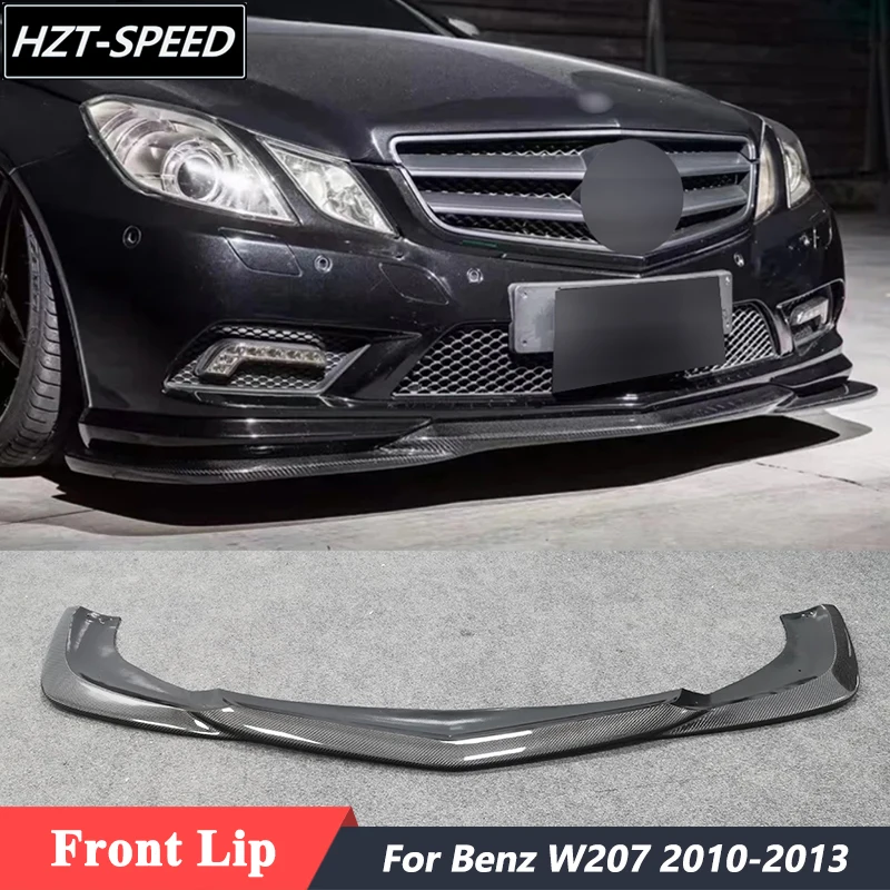 

Неокрашенная накладка на передний бампер из углеродного волокна FRP для Mercedes-Benz W207 C207 E63 AMG 2010-2013
