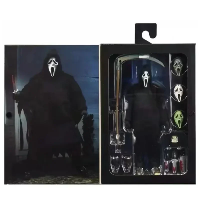 

NECA Scream Ghostface Collectible Model Toy Action Figure Movable dolls Model Kits Decoration Gift