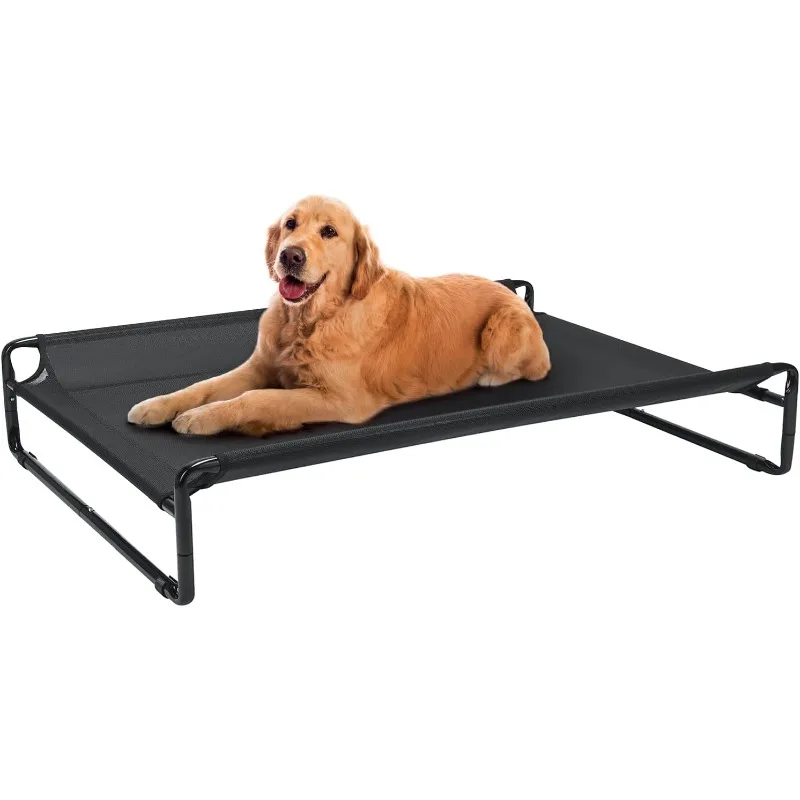 

Original Cooling Elevated Dog Bed, Outdoor Raised Dog Cots Bed for Large Dogs, Portable Standing Pet Bed