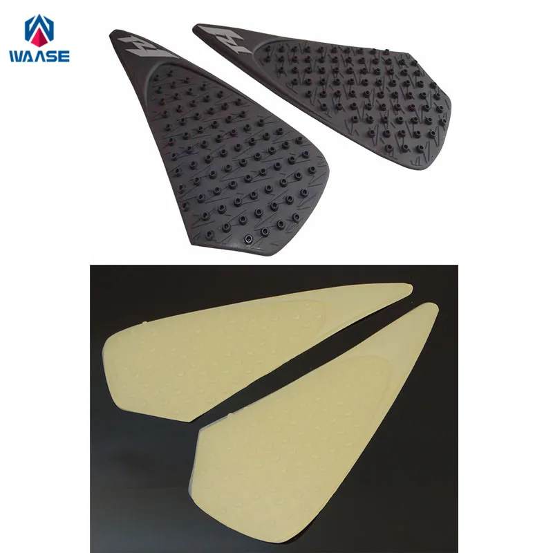 waase For Yamaha YZF R1 2004 2005 2006 Tank Pad Protector Sticker Decal Gas Knee Grip Traction Pad Side