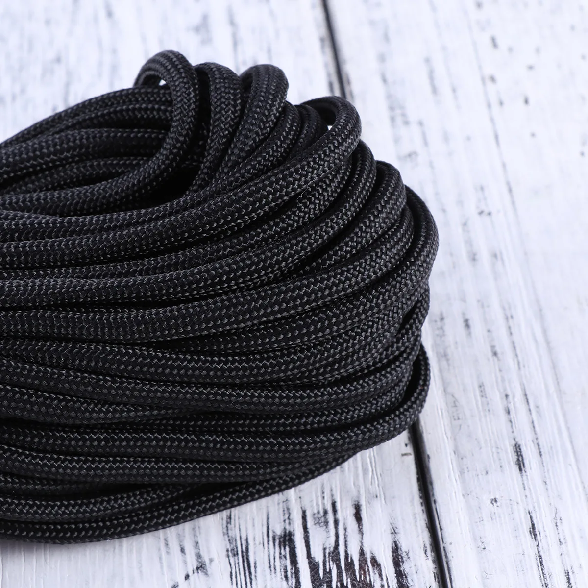 

Survival Seven Cores Umbrella Rope Crafting Kit Nylon Military Parachute Cord (7 Meters, Black)