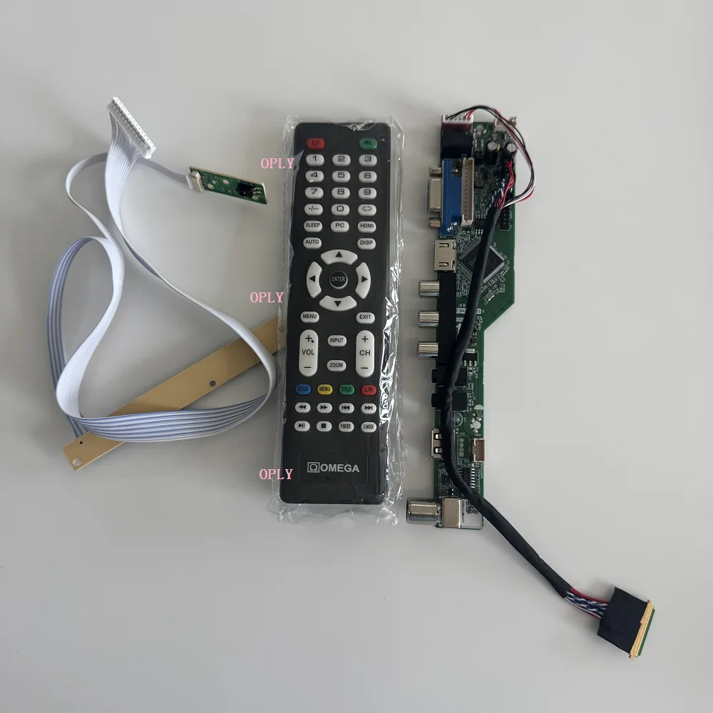 

TV Controller board kit for LG LP173WD1 LP173WD1-TLA1 1600X900 17.3" HDMI-compatible RF USB AV VGA Audio LED Screen monitor