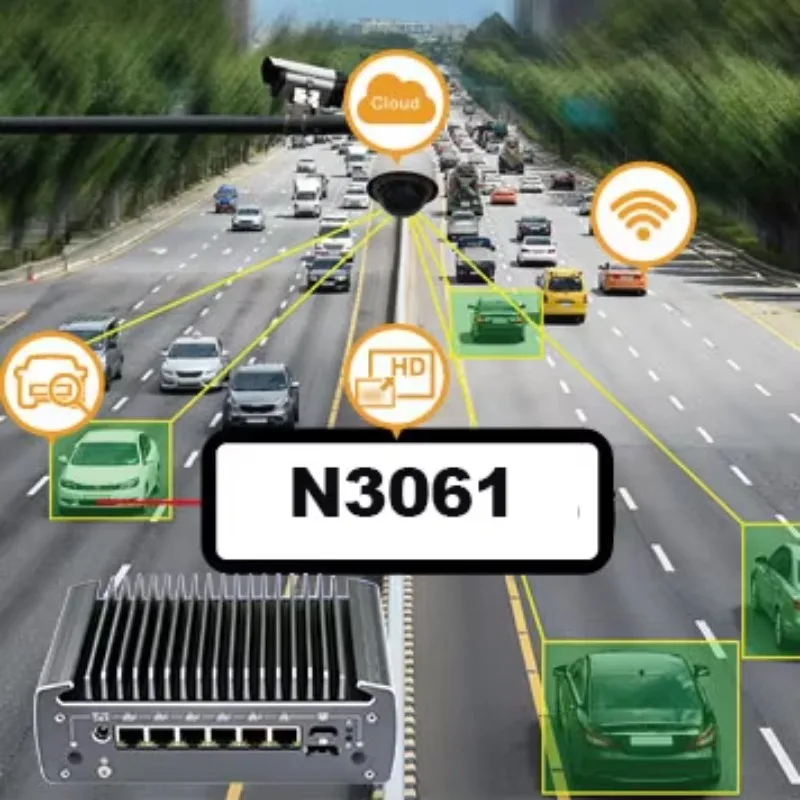 

Безвентиляторный компьютер PoE Ai Box для автоматического распознавания номерных знаков