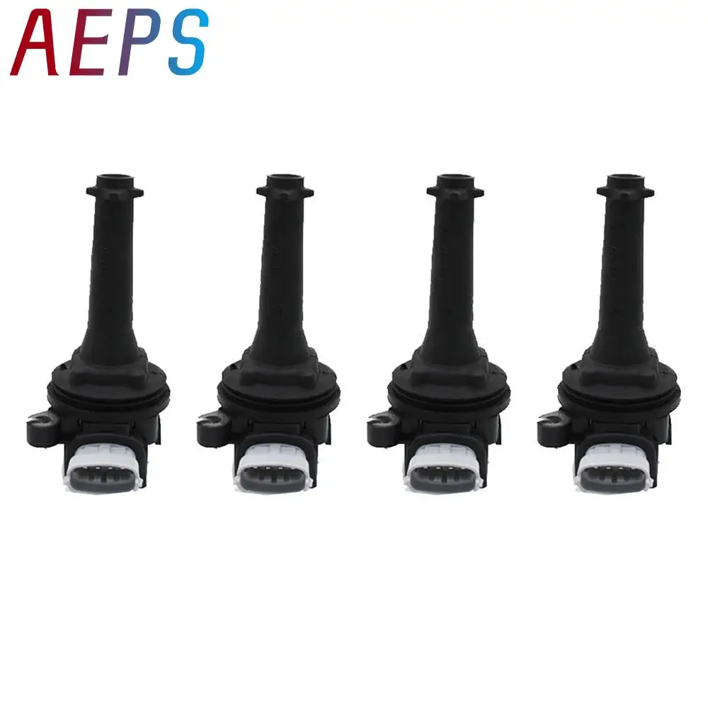 

4Pcs Ignition Coil For VOLVO C70 S60 S70 S80 V70 XC70 XC90 2.0 2.3 2.4 2.5 2.9 3.0 T5 T6 9125601 UF341 30713416