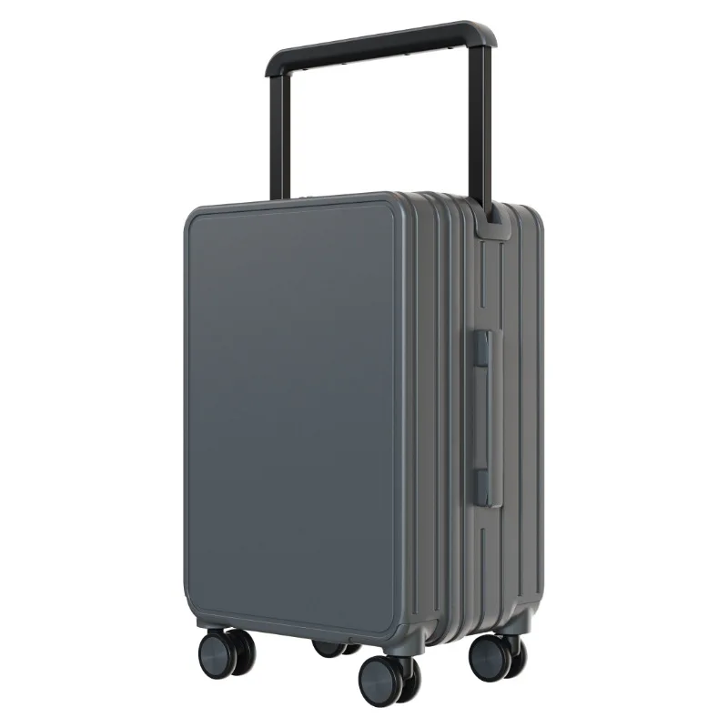 New Suitcase Wide Leisure Travel PC Luggage Lightweight Large-Capacity Trolley Case Boarding Suitcases on Wheels