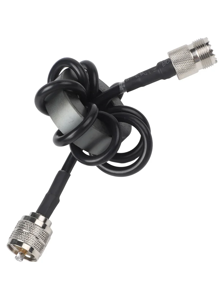 1.8-30MHz Shortwave Choke Coil Magnetic For Ring 1:1 Current Balun For HF Radio Anti EM-25 EM-43 Ferrite Core