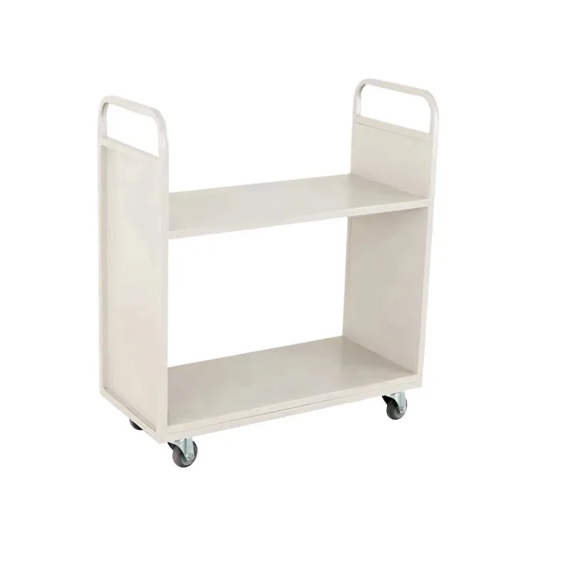 Library Archives Book Children's Bookshelf Bookshelf Floor Mobile Bookshelf Flatbed Cart Tool Cart