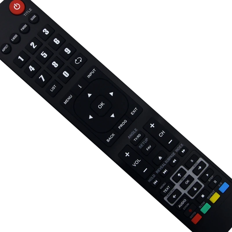 Remote Control Replacement RM-C3174 For JVC TV LT22C540 LT24C340 LT24C341 LT32C340 LT32C350 LT-42C550 LT-40E710 Black ABS