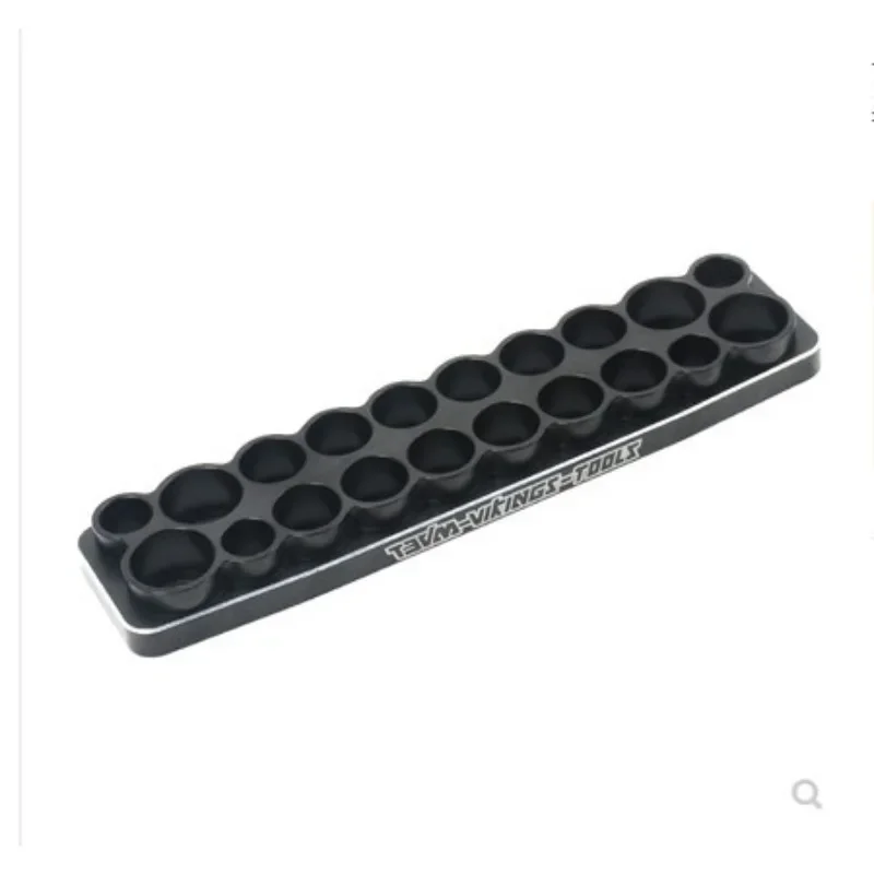 20Holes  Aluminum Alloy Tool Tray / Socket Suit Hexagon Holder For Remote Control Toys RC Cars Boat Airplane