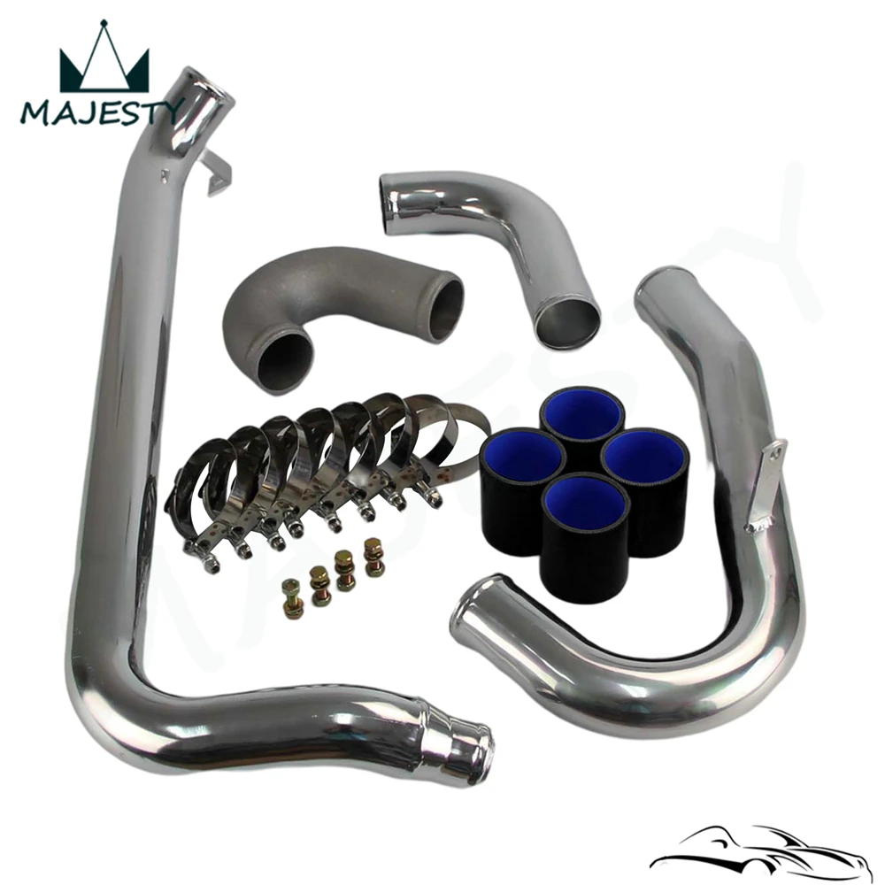 

Aluminum Intercooler Piping Kit Fit For Mitsubishi Lancer EVO 1 2 3 4G63 92-95