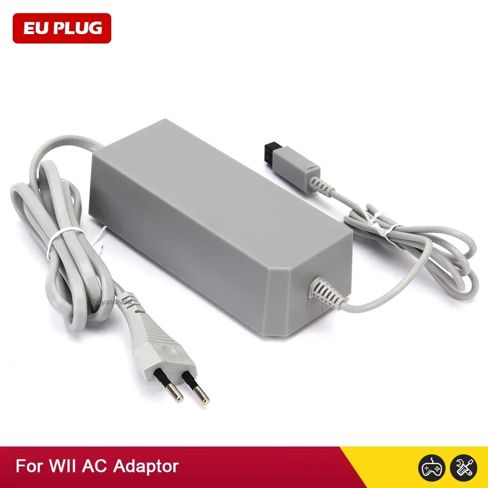 EU US Plug Replacement Wall AC Power Adapter Supply Cord Cable For Wii Console AC Adapter Replacement Charger For WII Host