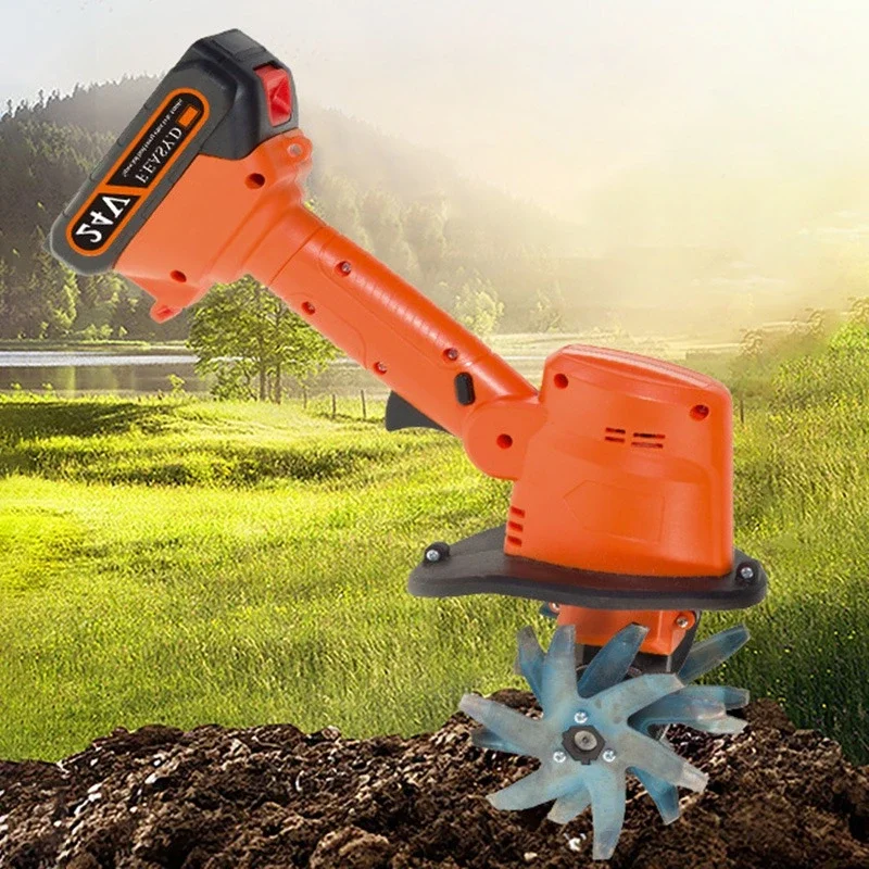 Portable Manual Aerators Lithium Battery Micro Tiller Household Electric Earth Tillers Outdoors Garden Bonsai Weeding Machine