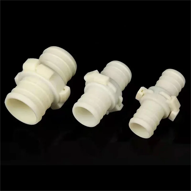 1PCS Garden Hose Quick Butt, Plastic Hose Quick Connector, Hose Flexible Connector, Hose Buckle Connector Fire Belt Connector