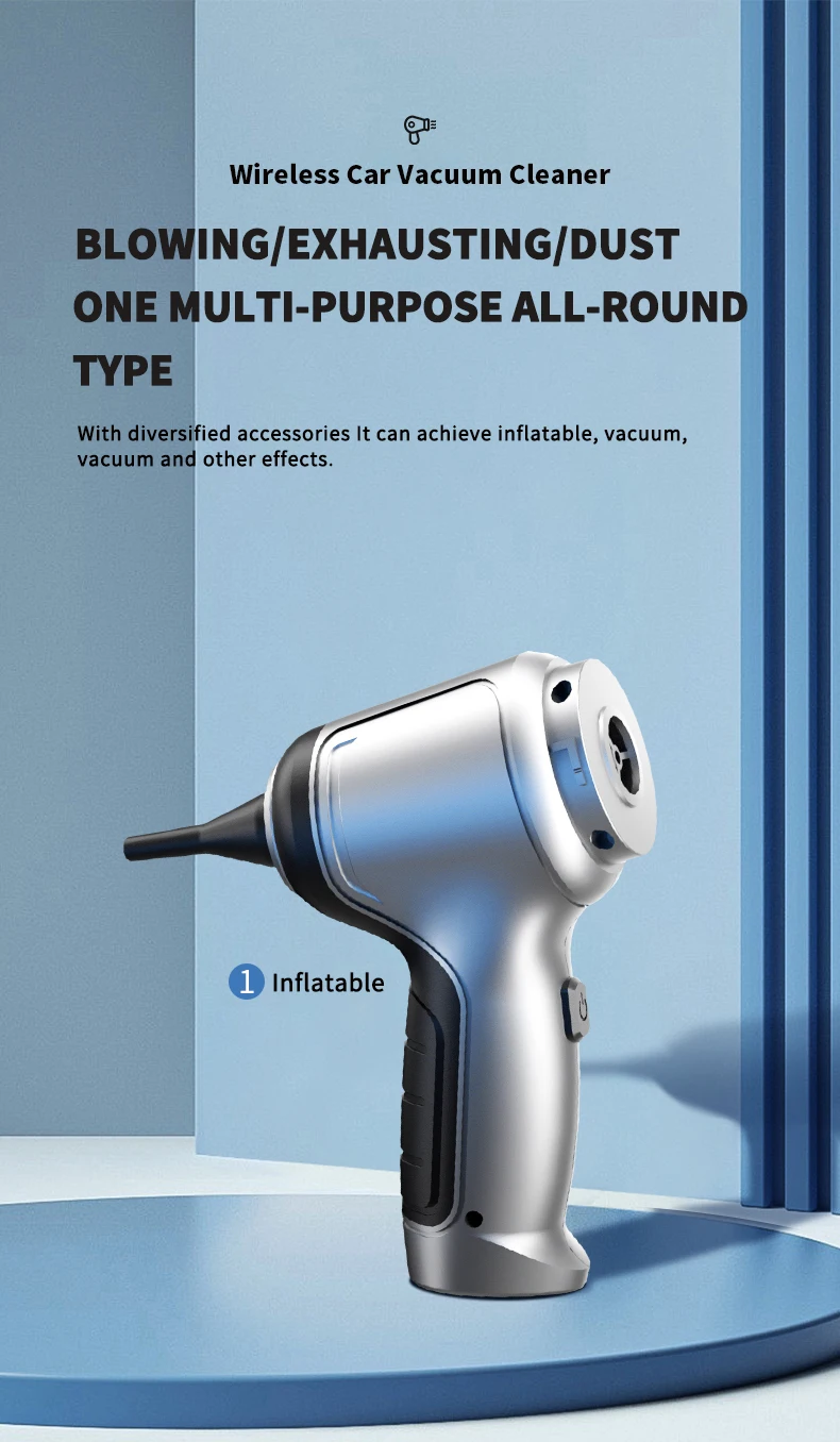 15000Pa Wireless Car Vacuum Cleaner Strong Suction Handheld Auto Vacuum Home & Car Dual Use Mini Vacuum Cleaner Home Appliance