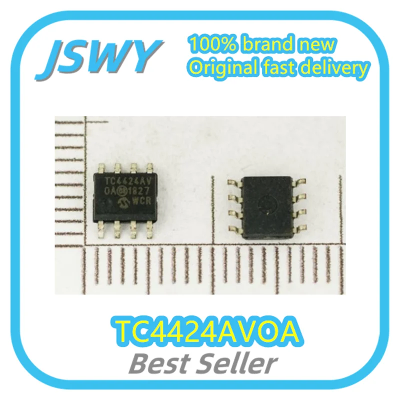 (10/50pcs) TC4424AVOA TC4424AVO TC4424 SOP8 Integrated Circuit IC Original Stock Bulk Stock