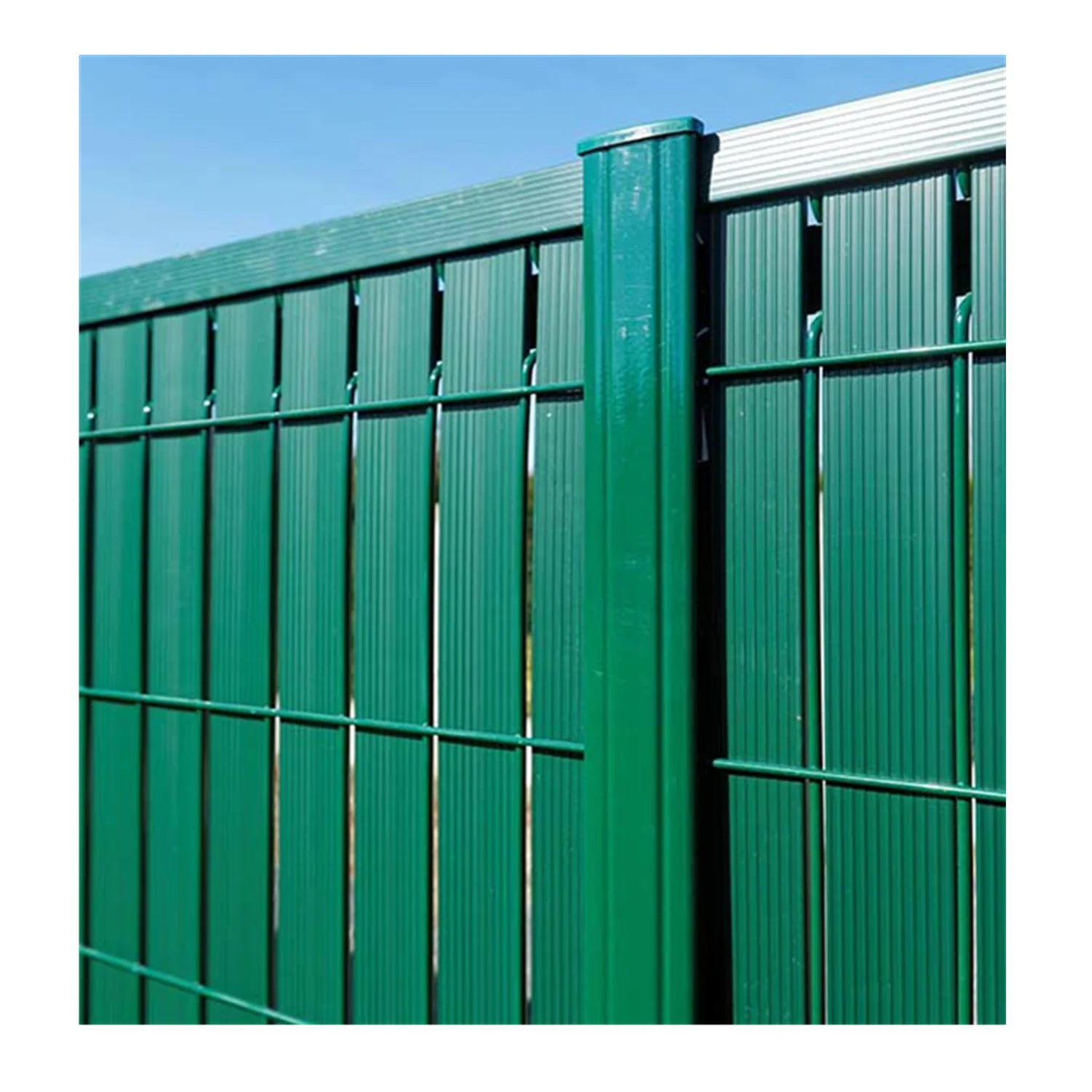 Guardrail Panel, 6mm Thick, Outdoor Fence Board, UV Resistant, Garden Privacy Slat, Waterproof Windproof Decorative Panel