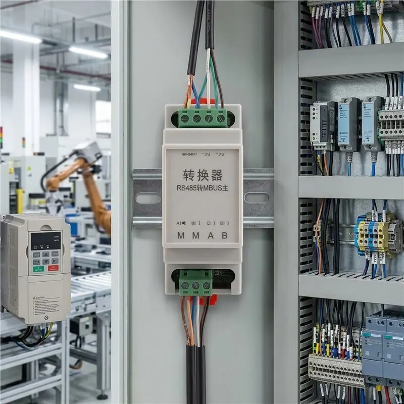 A96T RS485 To M-BUS Master Converter M-BUS Master Station Module