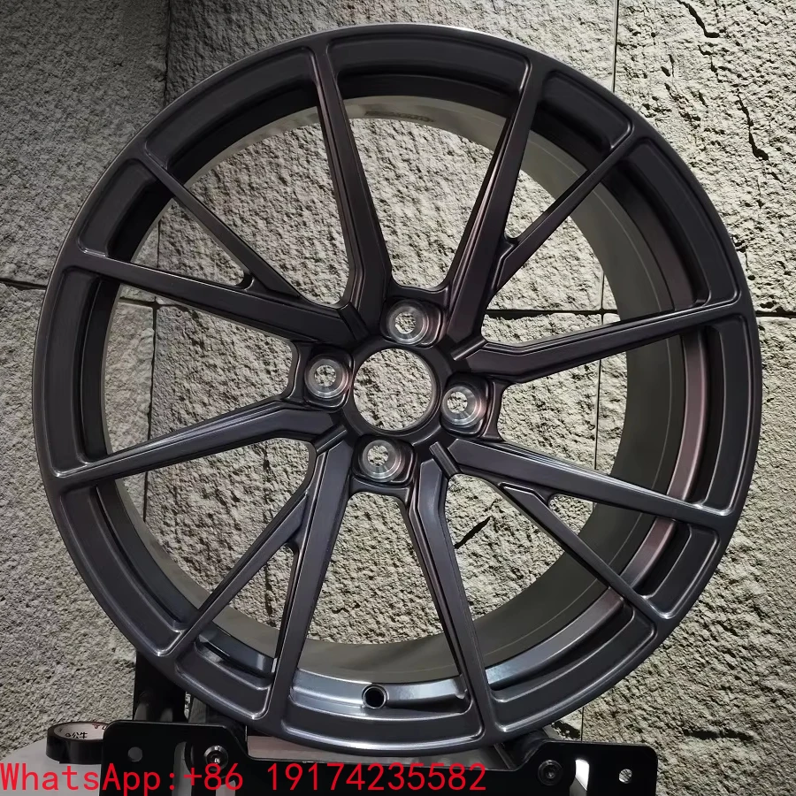 

For Customized Forged Alloy Wheel Rims Racing Rims 16 17 18 Inch PCD 4*95.25 Dark Gunmetal Gray