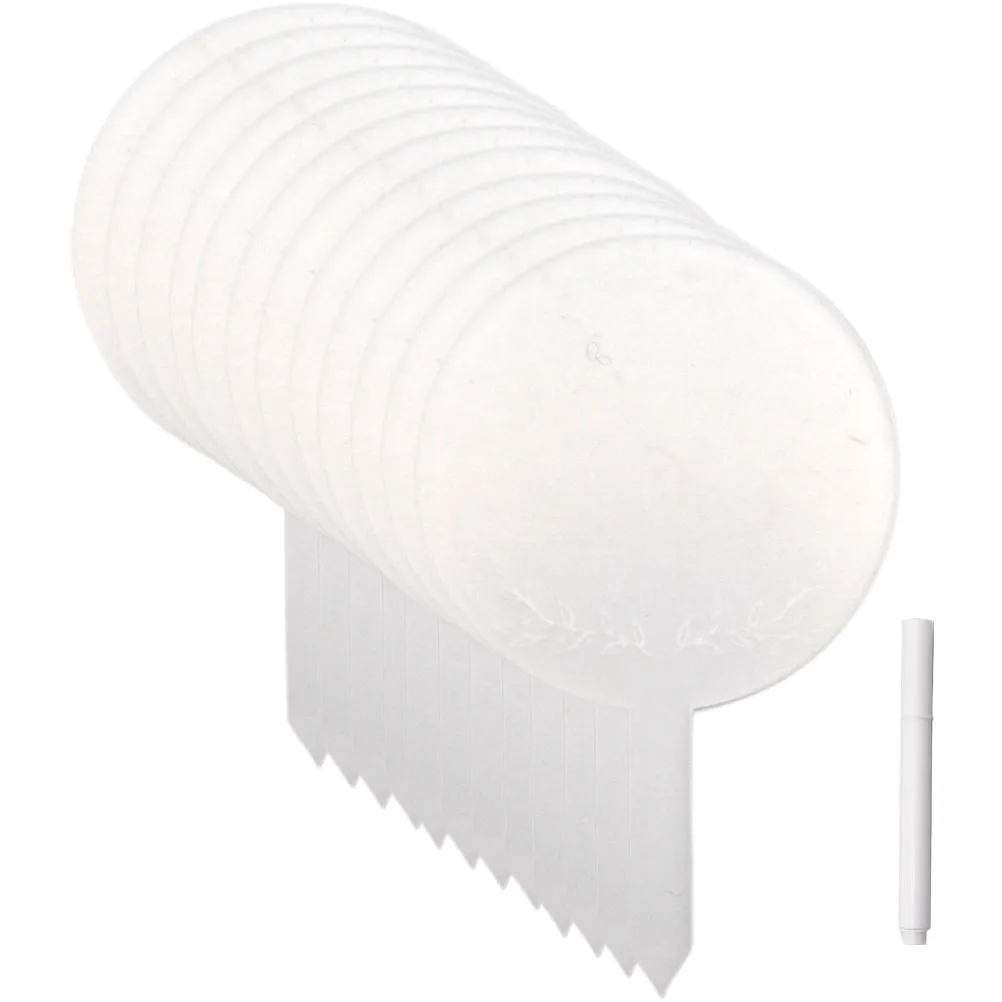 

1 set 1 Set Of Acrylic Labels Marker Replaceable Writable Waterproof Reusable Creative Practical Decorative Garden Accessories