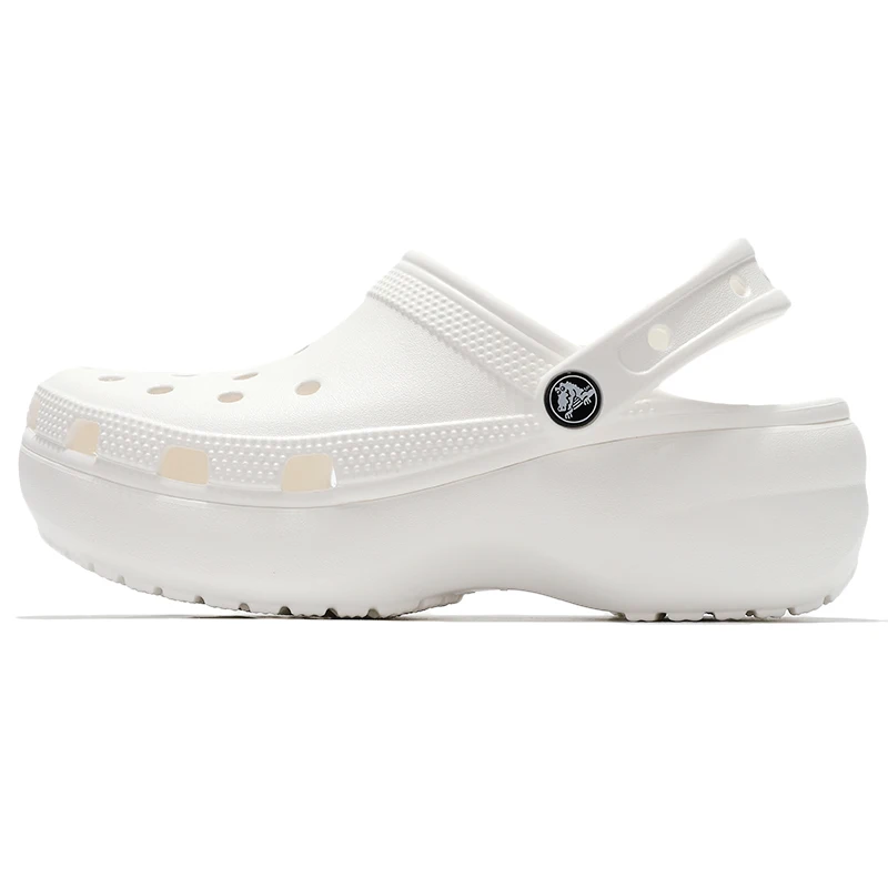 

Crocs (Crocs) Men's and Women's Shoes Classic Cloud Clog Hole Shoes Thick-Soled Sandals Outdoor Beach Shoes Slippers 206750-100